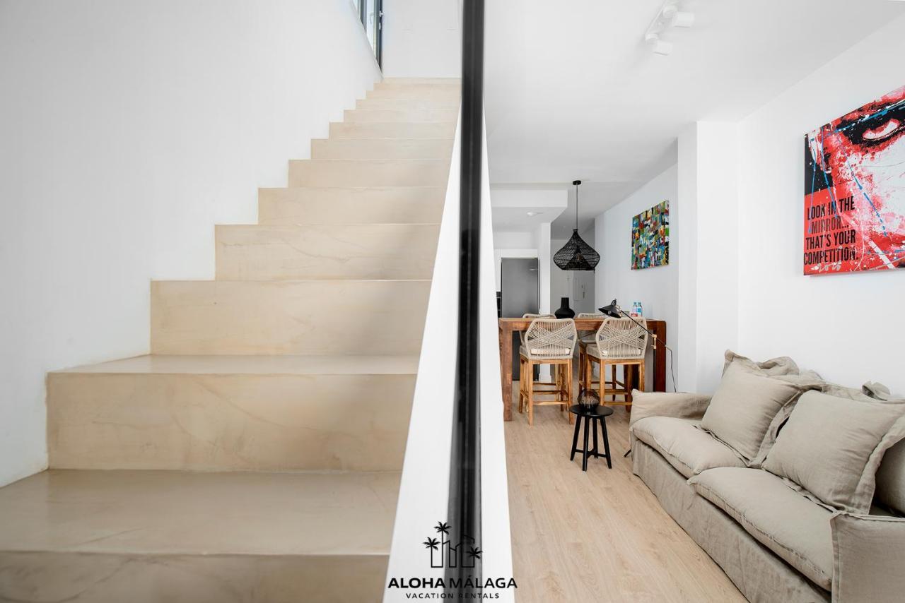 Luxury Duplex With Pool And Padel Court In Town Lägenhet Málaga Exteriör bild