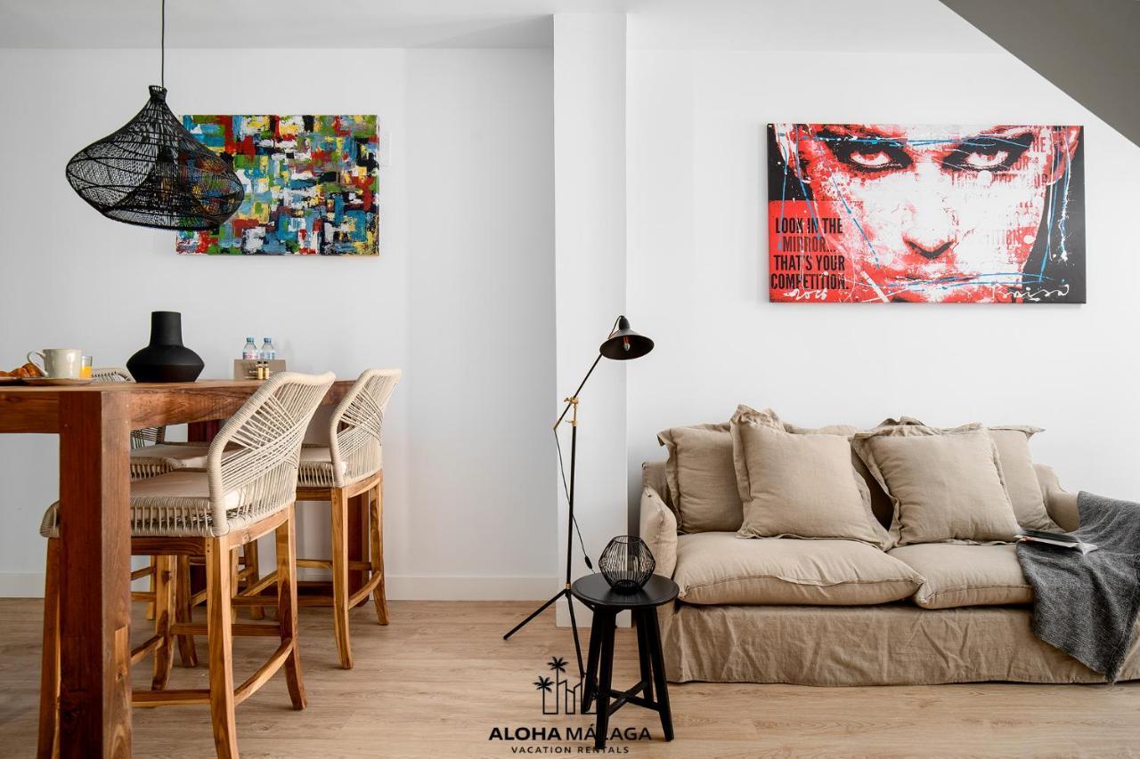 Luxury Duplex With Pool And Padel Court In Town Lägenhet Málaga Exteriör bild