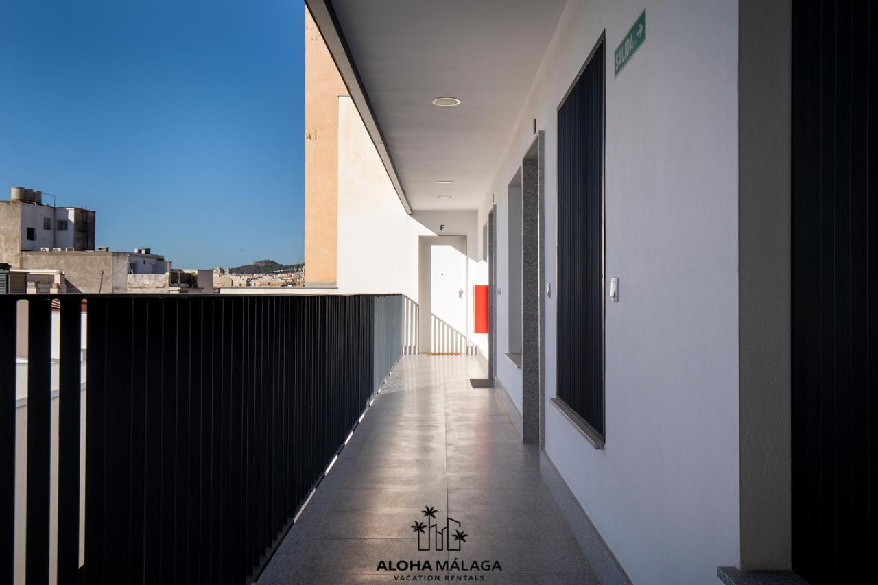 Luxury Duplex With Pool And Padel Court In Town Lägenhet Málaga Exteriör bild